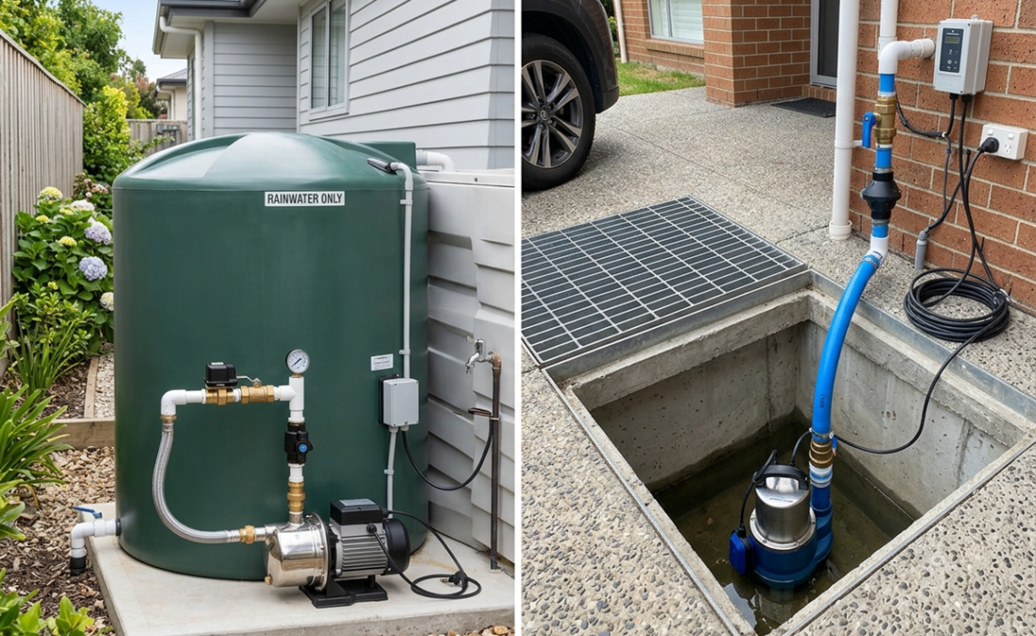 water tank pumps